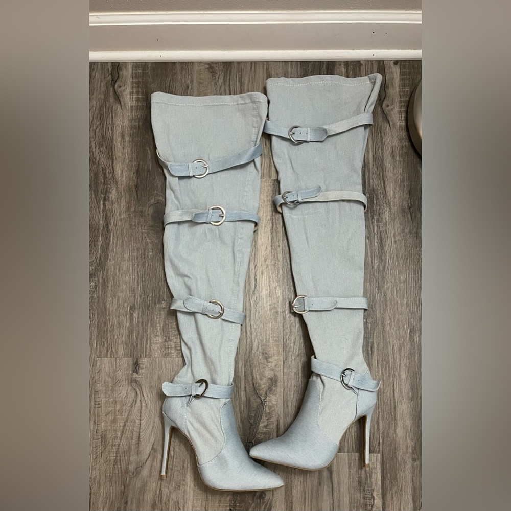 Thigh high boots